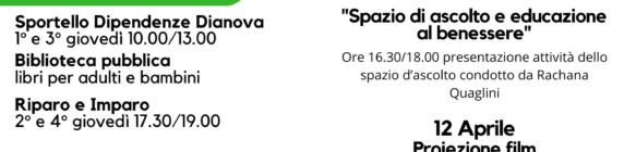Aprile al Polo Culturale: un mese ricco di eventi per TUTTI!